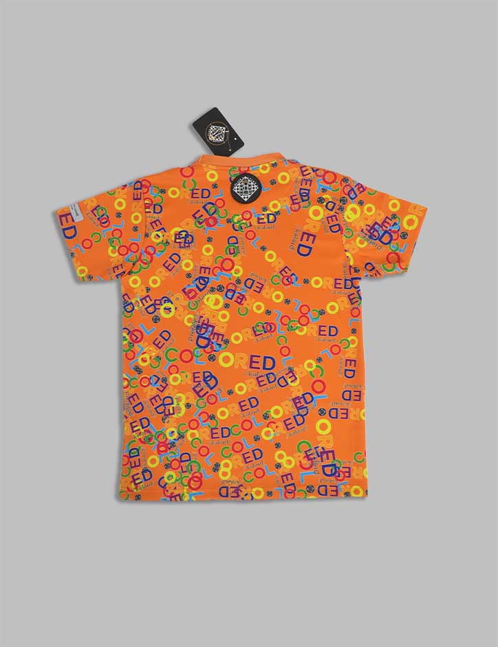 Fluorescent Orange Dryfit Shirt (small)