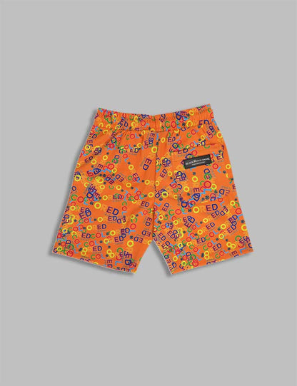 Fluorescent Orange Dryfit Shorts (medium)
