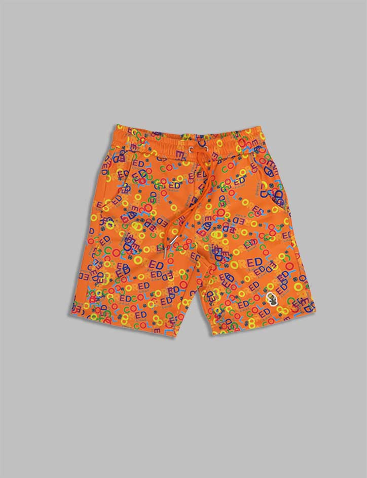 Fluorescent Orange Dryfit Shorts (medium)